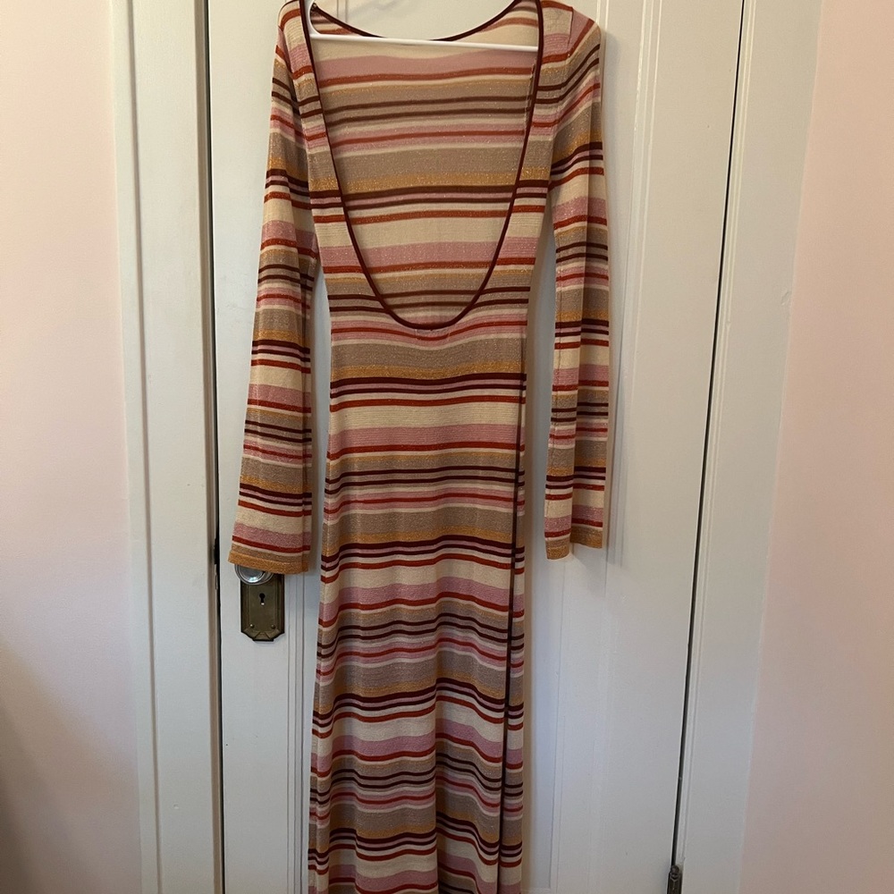 VRG GRL Knit Maxi Dress